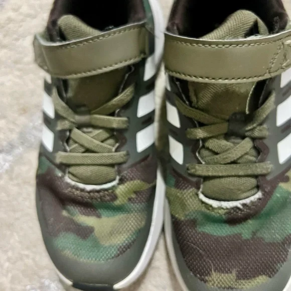 Adidas Green CAMO Cloudfoam Size 13 - Picture 7 of 10